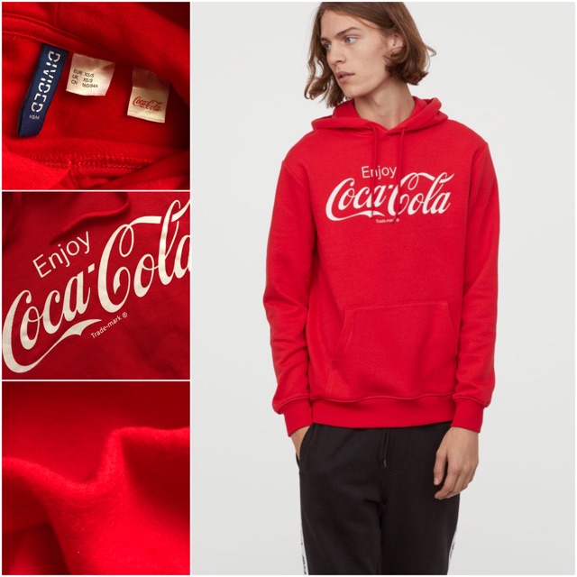 Jual H M COCA COLA HOODIE Shopee Indonesia