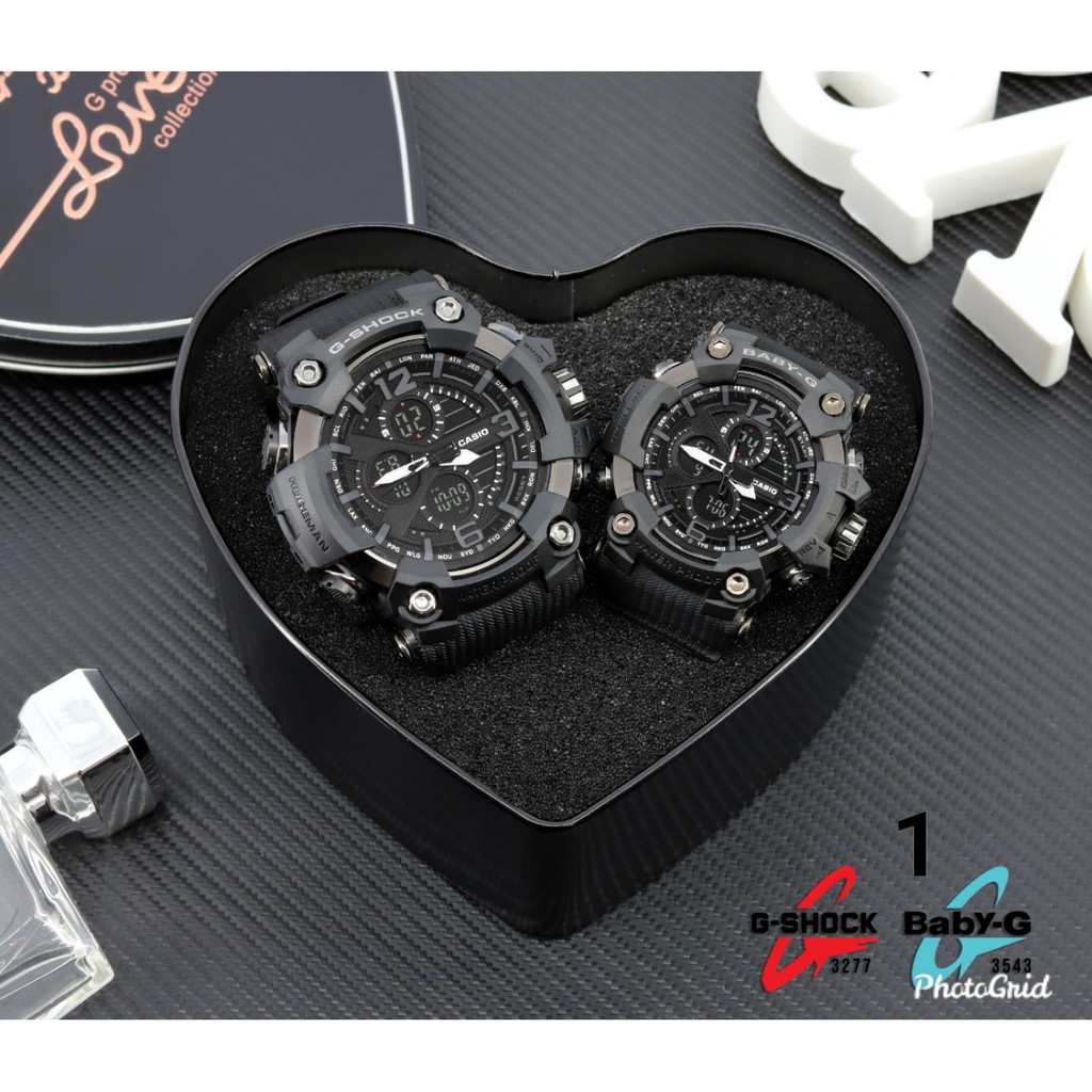 Jual 1KG MUAT 4PCS Jam G shock COUPLE Baby G seri 3277 and 3543 Shopee Indonesia