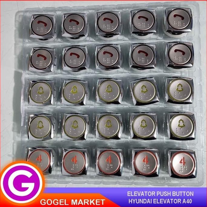 Jual Tombol Lift Hyundai/ Elevator Push Button Lift | Shopee Indonesia