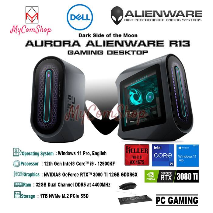 Jual ALIENWARE AURORA R13 PC GAMING i9 12900KF 32GB RAM 1TB SSD