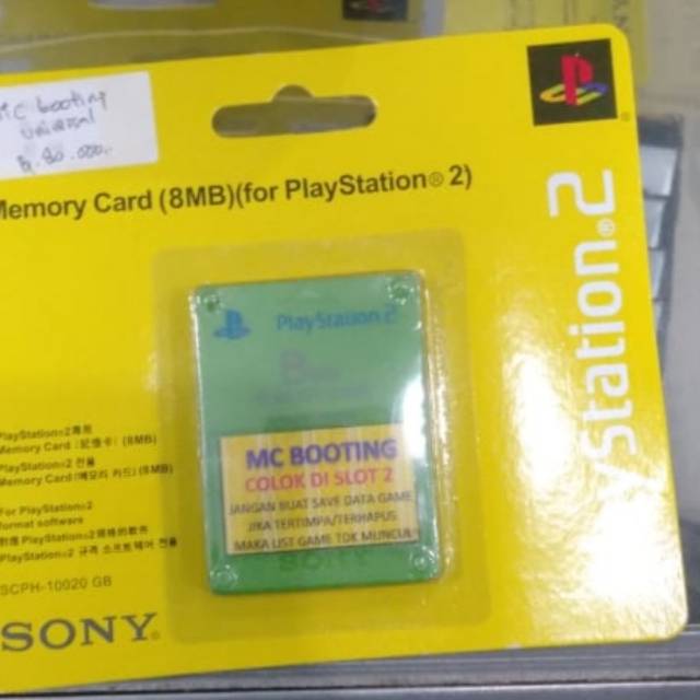 Jual MC BOOT PS2 MC PLAYSTATION2 OPL MEMORY CARD BOOTING PS2 SLIM PS2