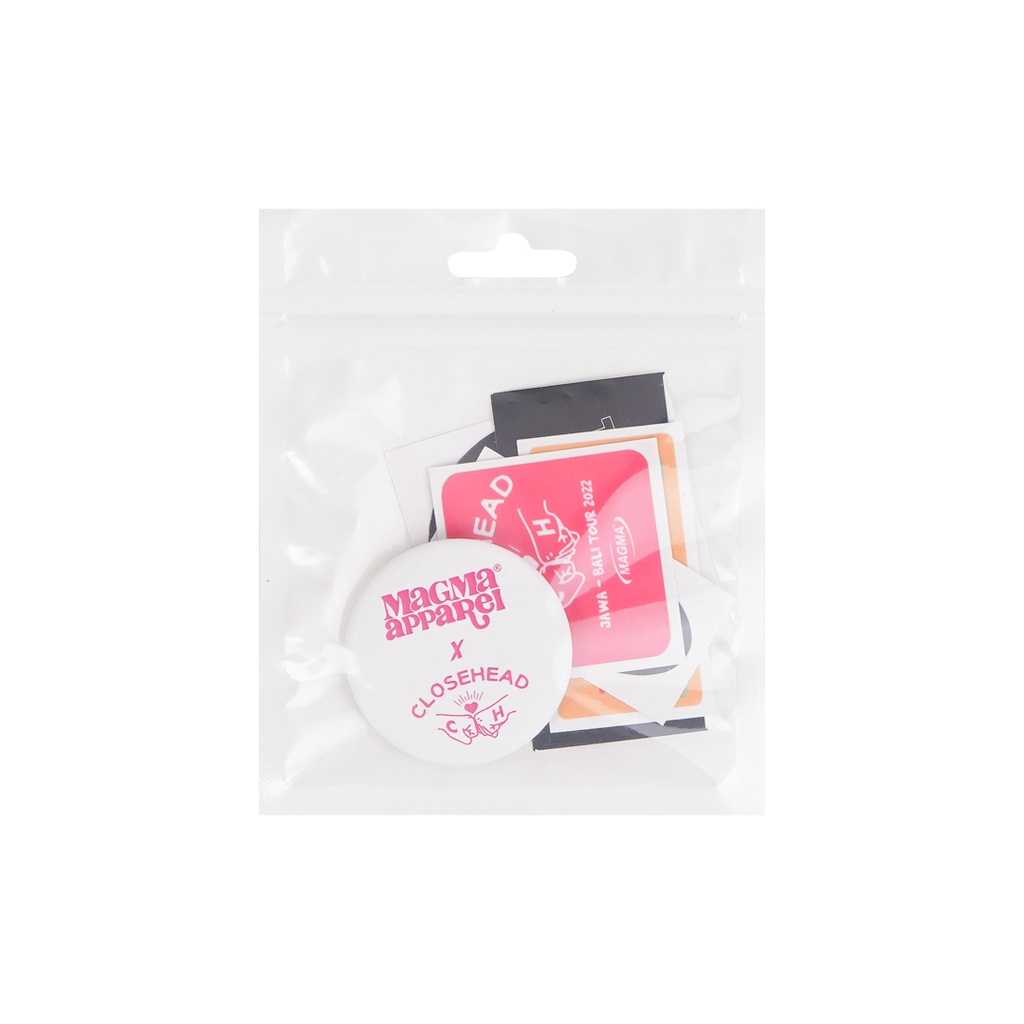 Jual Closehead Sticker & Pin Pack by Magma Apparel | Shopee Indonesia