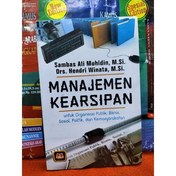 Jual BUKU MANAJEMEN KEARSIPAN | Shopee Indonesia