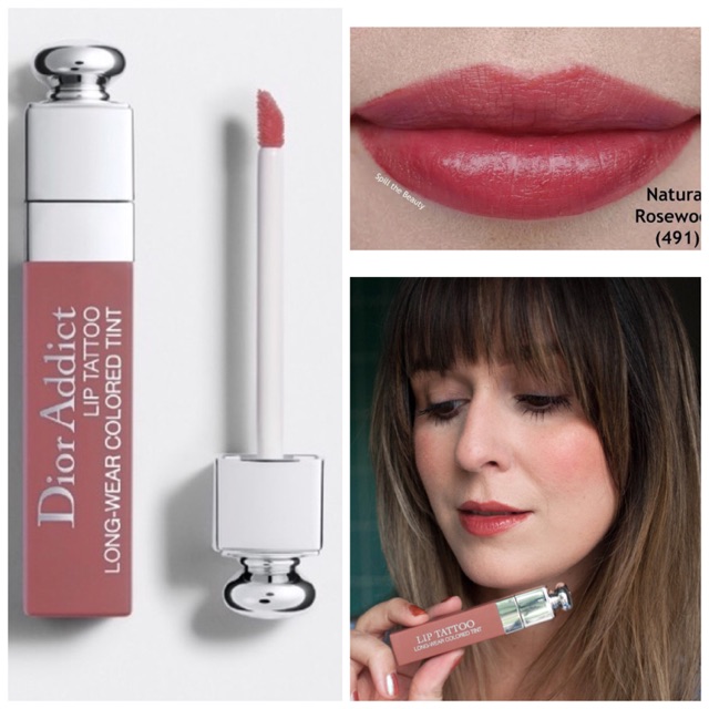 Dior lip tattoo 491 hotsell