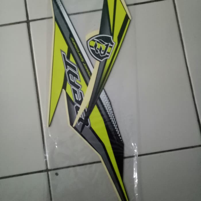 Jual stiker striping honda beat cw 2019 hitam hijau | Shopee Indonesia