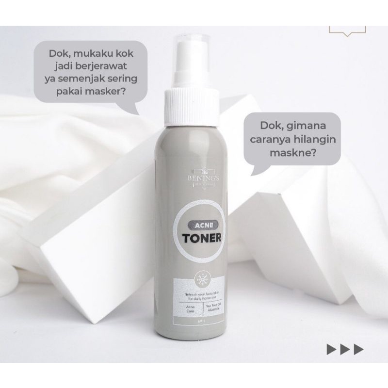 Jual Eceran/Satuan ACNE Toner Bening Skincare | Shopee Indonesia