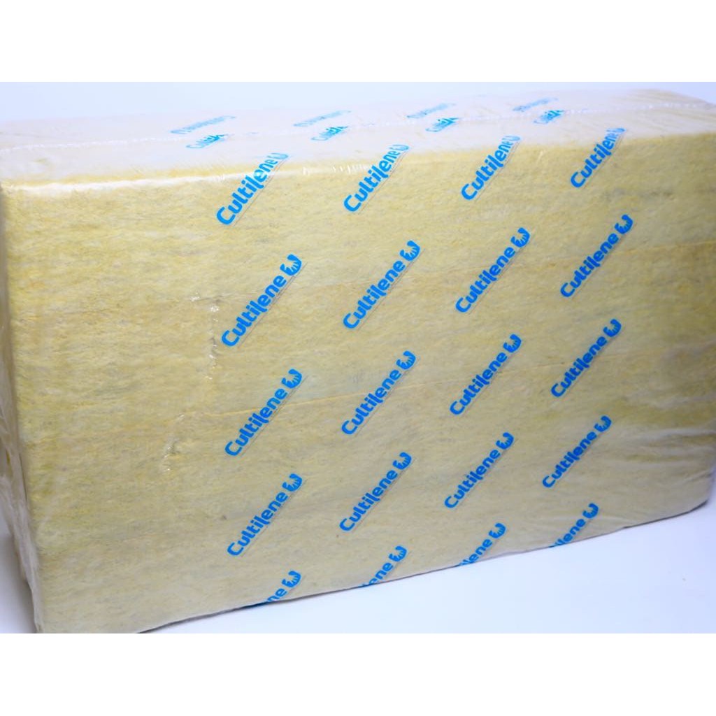 Rockwool Cultilene 1/4 Slab media semai hidroponik