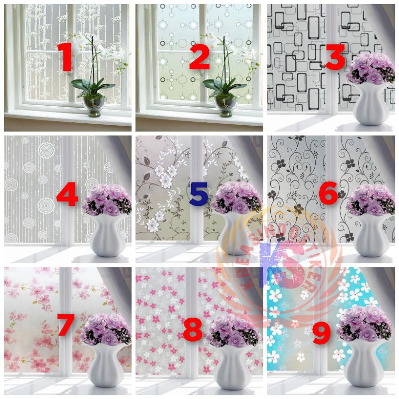 Jual Sticker Kaca Stiker Kaca Motif Stiker Kaca Film Stiker Kaca ...