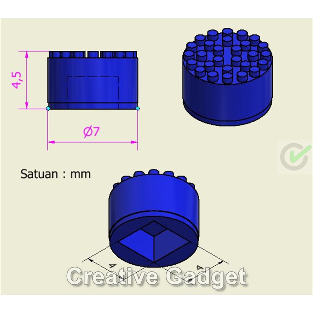 Jual Track point Cap Stick Notebook DELL Latitude - Karet Pointer ...