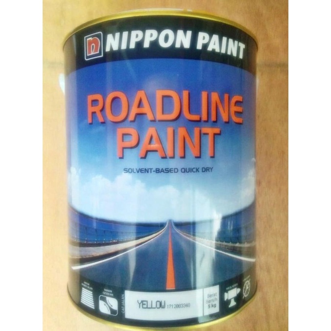 Jual CAT MARKA JALAN NIPPON ROADLINE 5 KG / NIPPON PAINT ROADLINE 5 KG