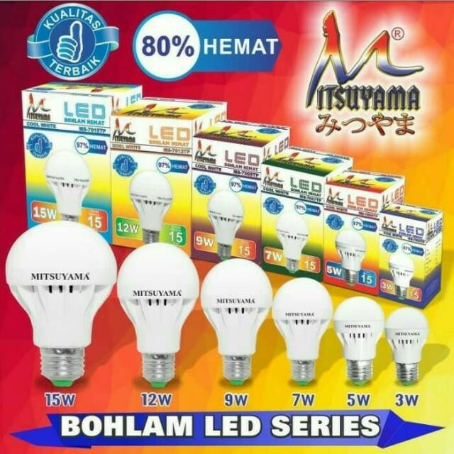 Jual Bohlam Lampu LED 3 Watt Bagus Dan Murah | Shopee Indonesia