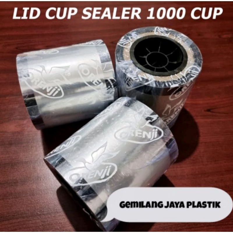 Jual Plastik Lid Cup Sealer Cup Polos 1000 Cup Seal Cup Shopee Indonesia 4873