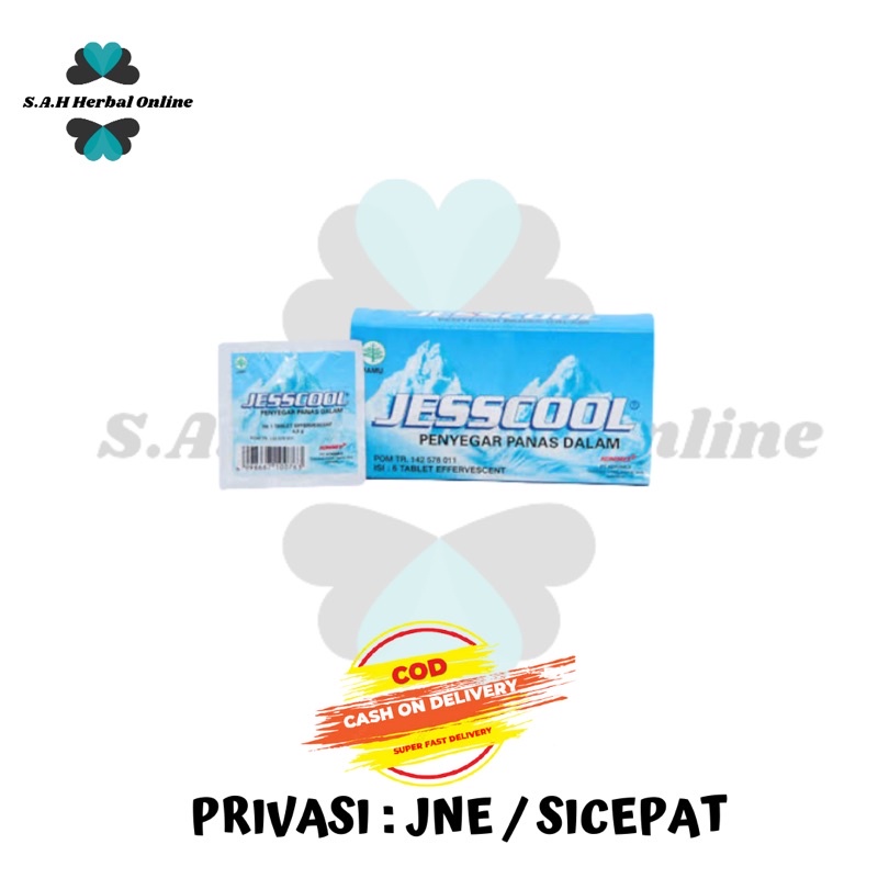 Jual Jesscool Effervescent 1 Pcs | Shopee Indonesia