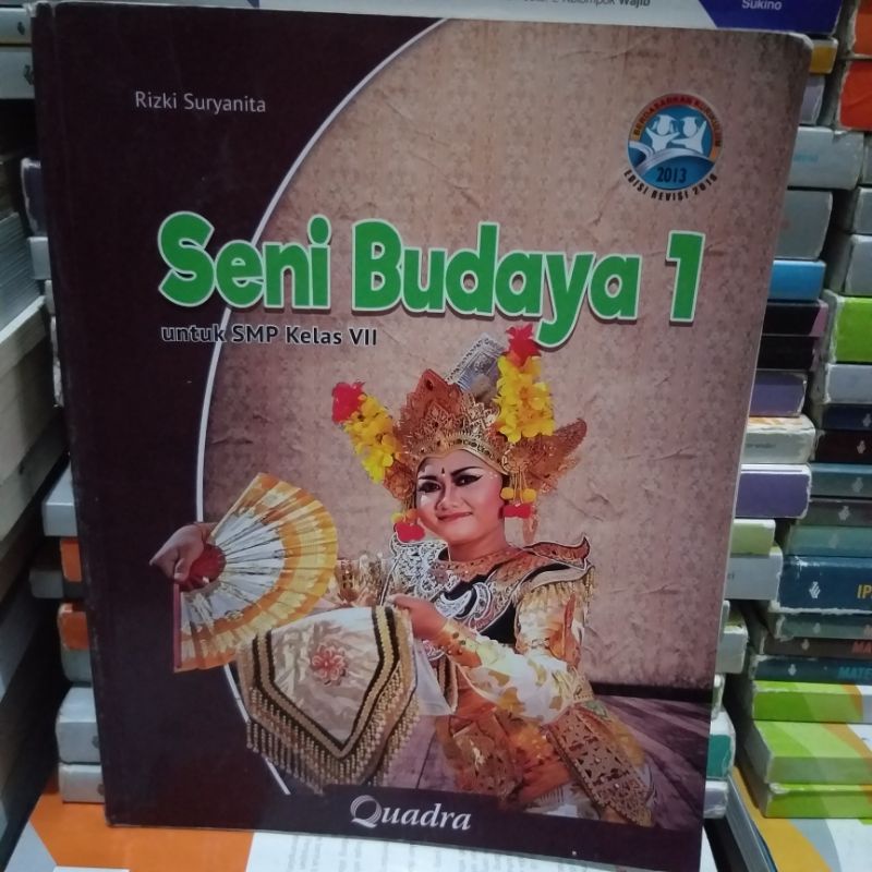 Jual BUKU BEKAS QUADRA - SENI BUDAYA KELAS 1/2/3 SMP K13 REVISI ...