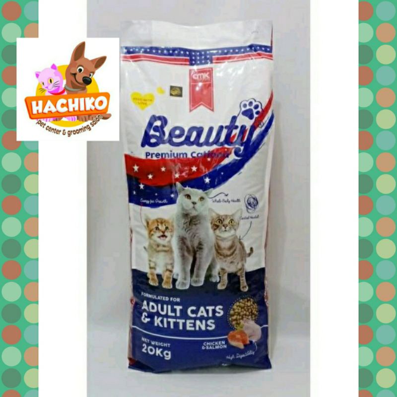 Jual Beauty All Stage Cat Food 20Kg/Dry Food/Makanan Kucing Shopee