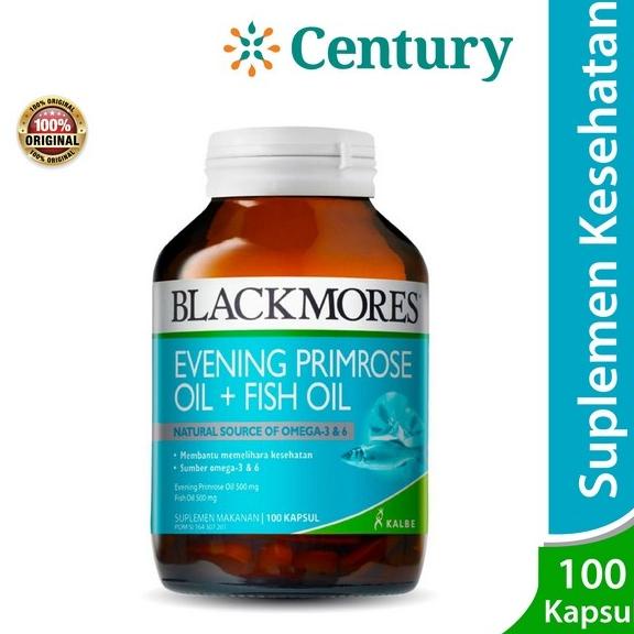 Jual Blackmores Evening Primrose Oil + Fish Oil 100 Cap/Omega 3