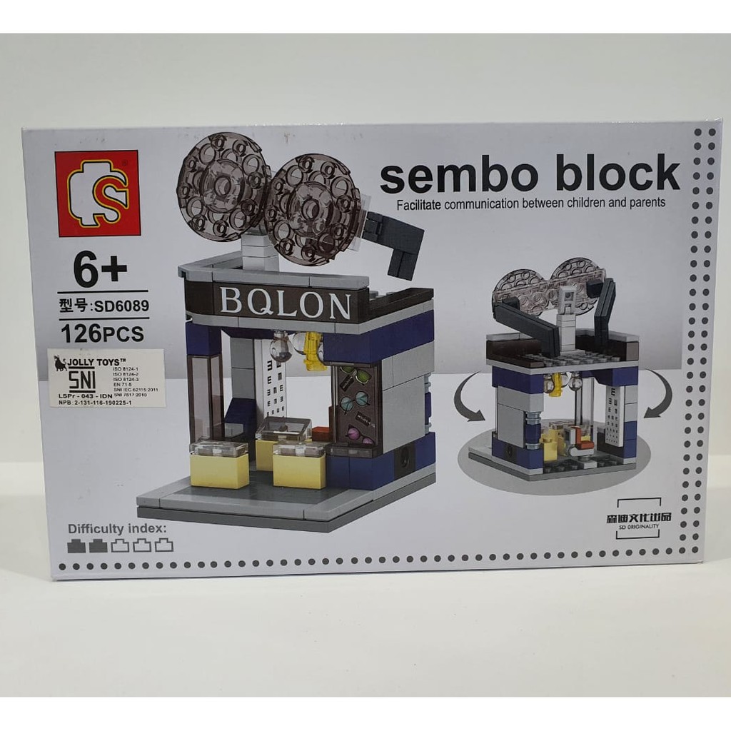 Jual Sembo Blocks Toko Kedai Restaurant / Toko Coklat / Toko Kacamata ...
