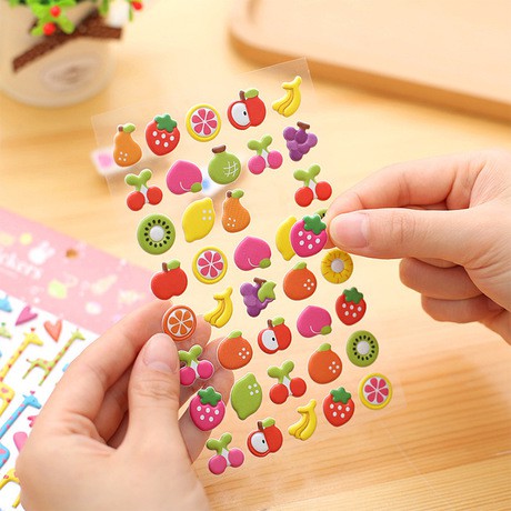 Jual Stiker Anak 3D Timbul dengan berbagai karakter | Shopee Indonesia