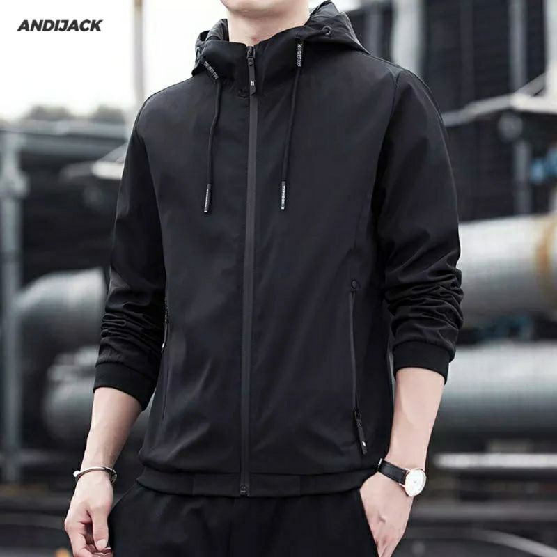 Jual JAKET PRIA TASLAN JAKET CASUAL JAKET PRIA CASUAL JAKET HOODIE BOMBER Shopee Indonesia