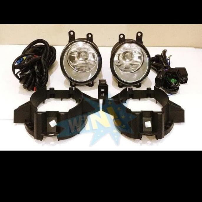Fog Light Kit For Toyota Yaris L/LE Hatchback 2012–2014 & Vitz 2013–2014 – Yellow Halogen – Includes Bulbs, Switch & Harness