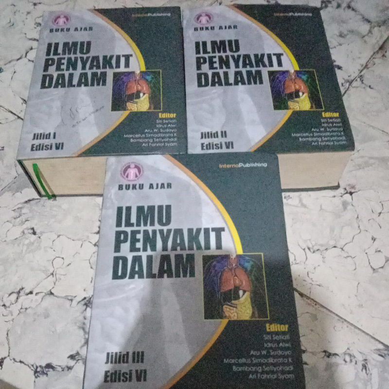 Jual Buku Ajar Ilmu Penyakit Dalam Lengkap Bekas | Shopee Indonesia