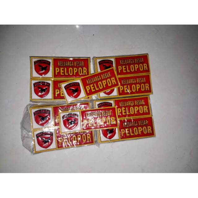 Jual Stiker Plat Embos Pelopor | Stiker Plat Embos | Shopee Indonesia