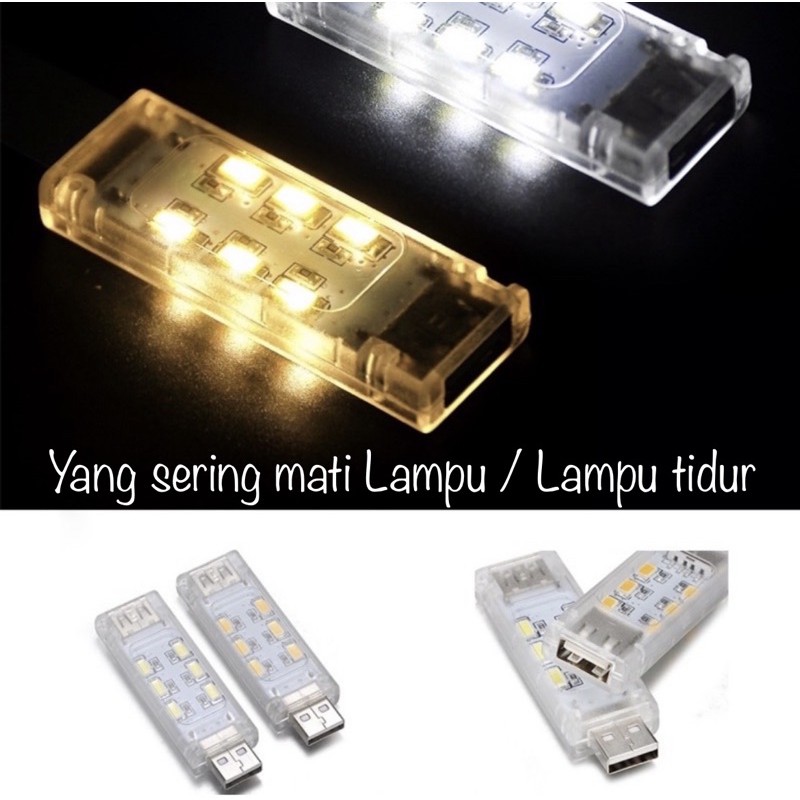 Jual Lampu LED Emergency Lamp - Lampu LED USB Portable | Shopee Indonesia