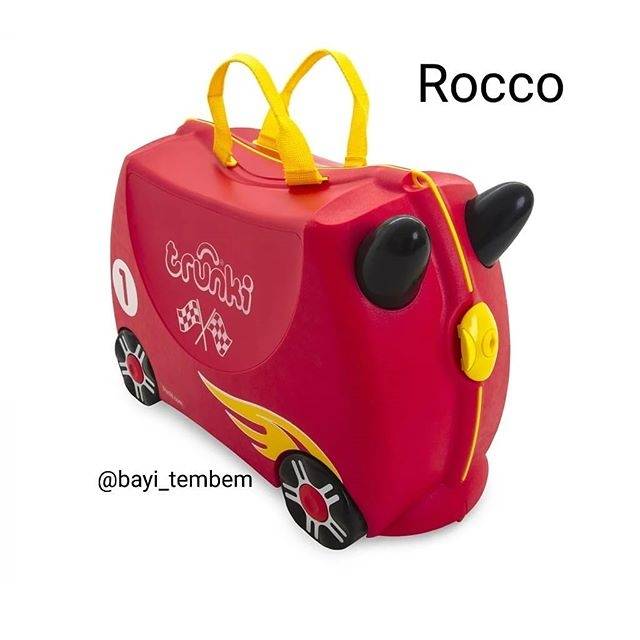 Jual Trunki Luggage Rocco The Race Car | Shopee Indonesia