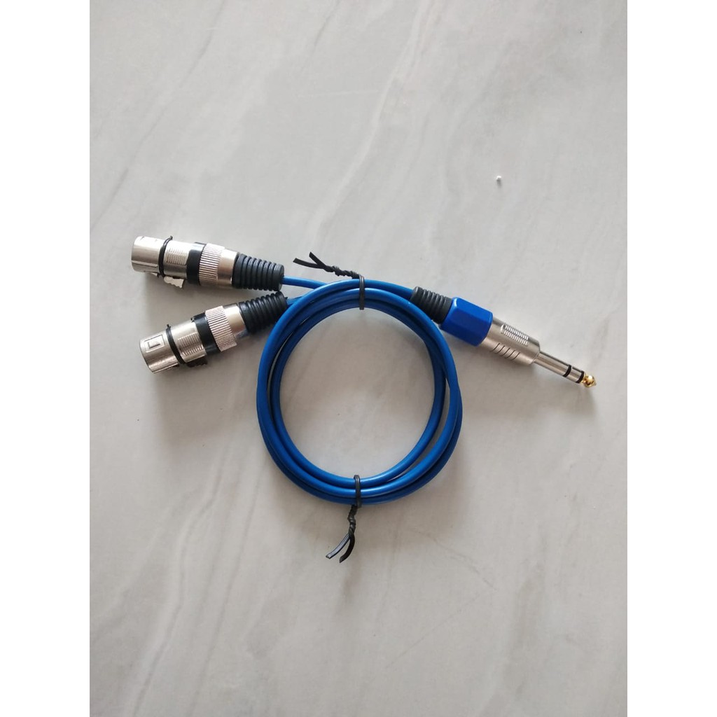 Jual Kabel Kitani Premium M Jack Akai Stereo To Xlr Female Shopee