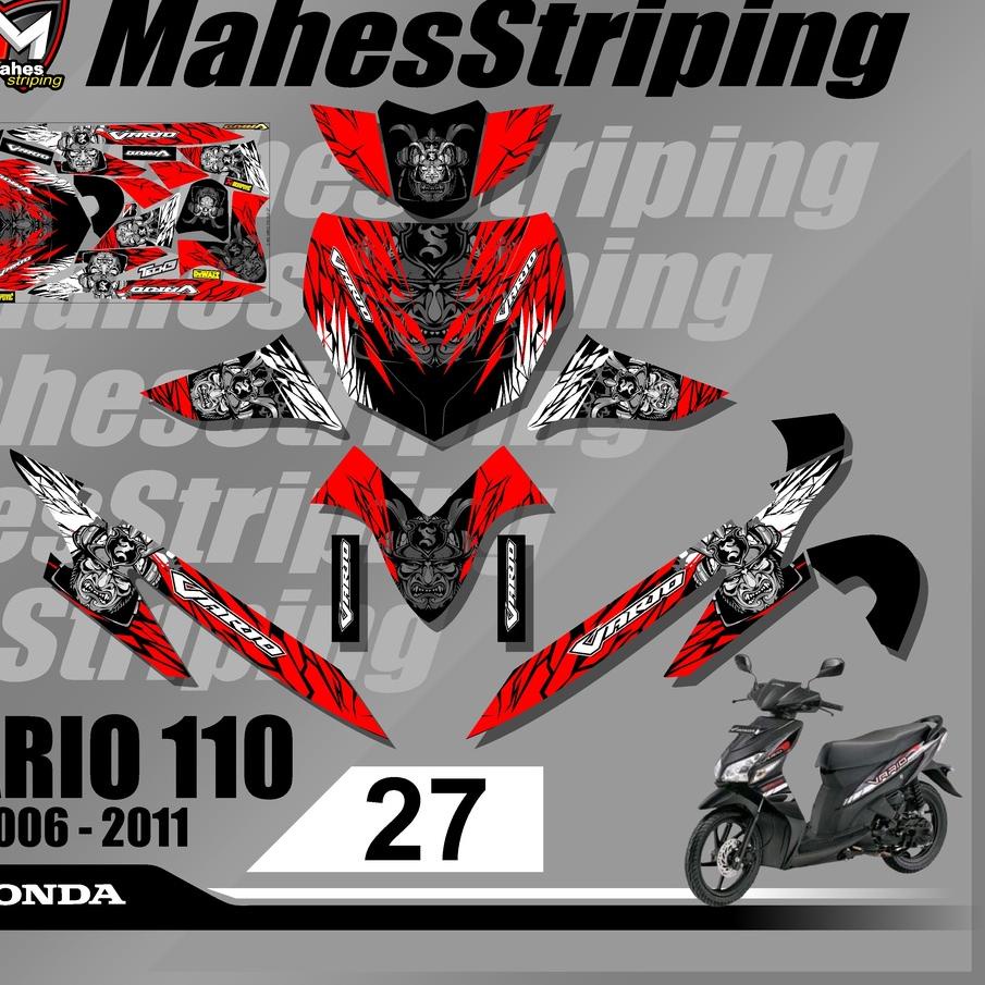 Jual PROMOSI !!! 9.9 Decal Stiker Fullbody Vario 110 CW Karbu 2006 2007 ...