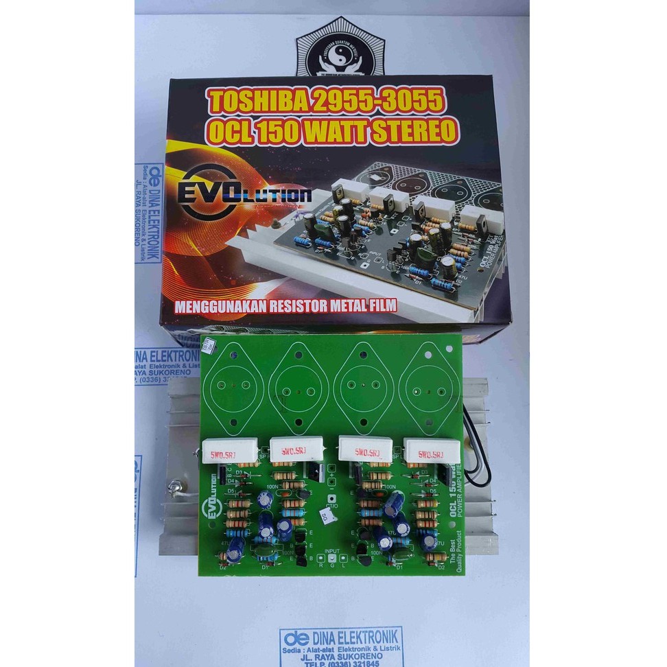 Jual KIT POWER AMPLIFIER 150 WATT STEREO TR TOSHIBA Shopee Indonesia