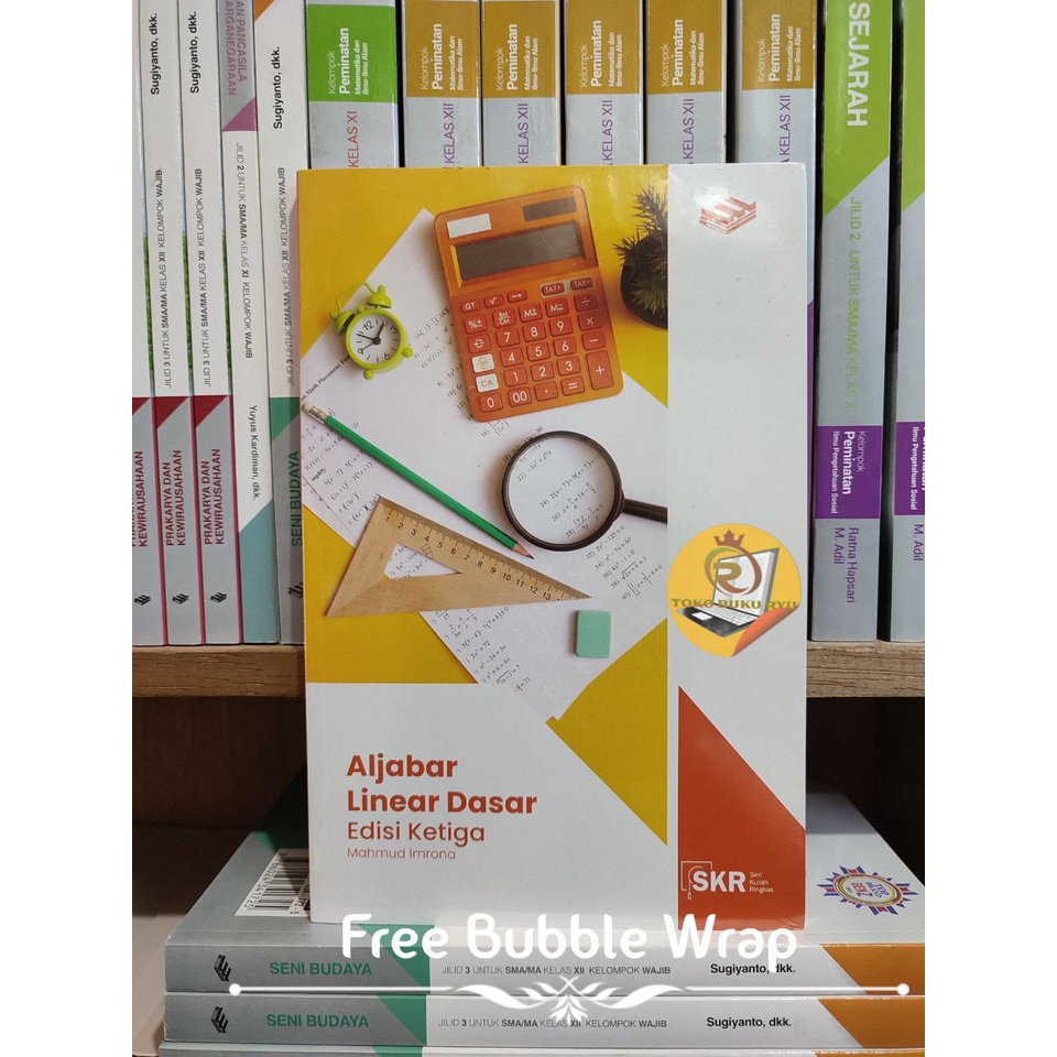 Jual Buku SKR : Aljabar Linear Dasar Edisi Ketiga Elangga | Shopee ...