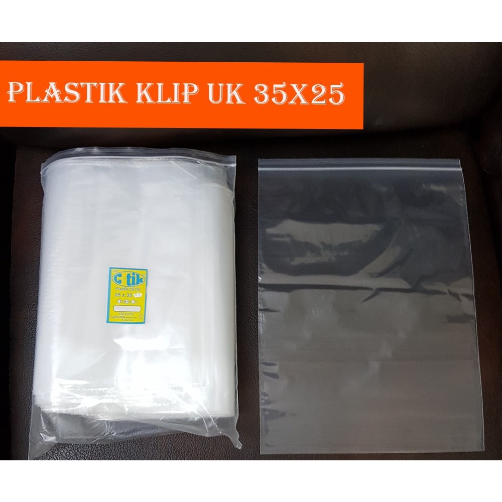 Jual Plastik Klip Clip 20x30 25x35 28x40 30x40 Cm Pond Ziplock Isi 100 Lembar Plastik 2872