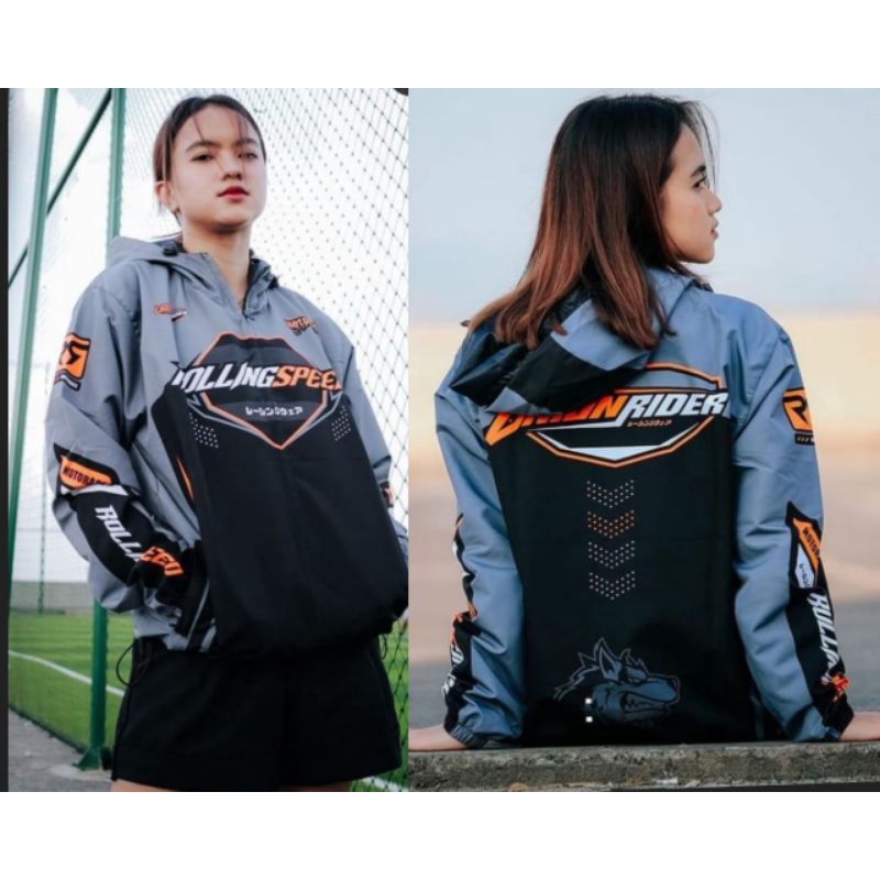 Jual Jaket Rolling speed Terbaru Gratis Stiker/rolling speed printing ...