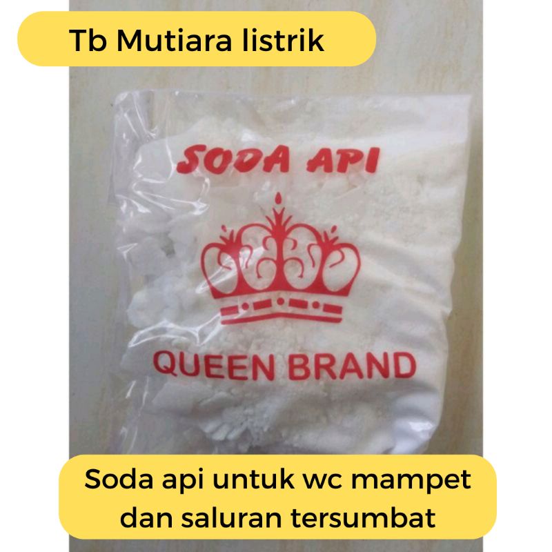 Jual Soda Api Bubuk Untuk Wc Mampet Pembersih Saluran Air Tersumbat Anti Sumbat Wc Saluran Air