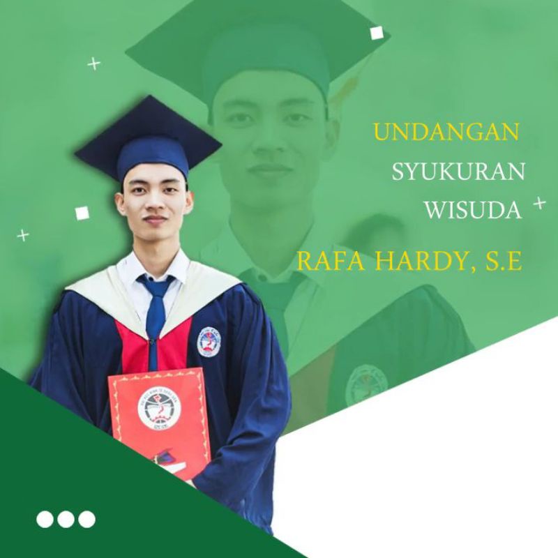 Jual Undangan Digital Wisuda Shopee Indonesia