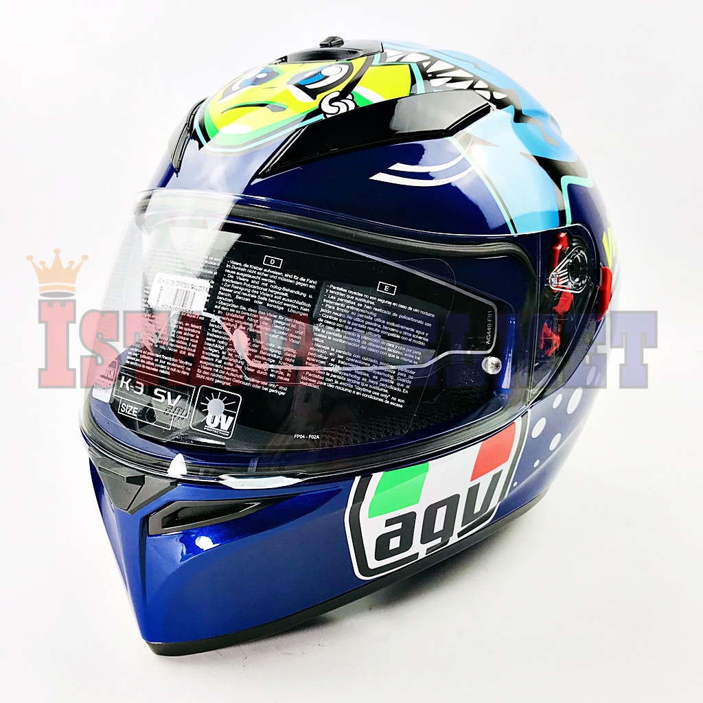 Harga helm agv sales full face original