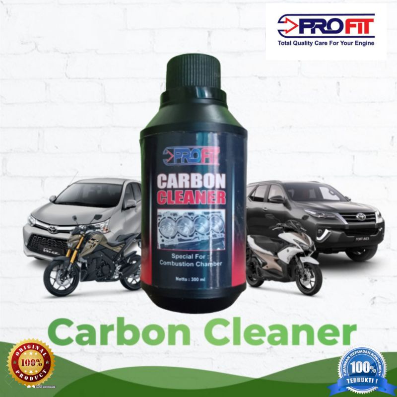 Jual Carbon cleaner profit 300ml/Cairan pembersih ruang bakar | Shopee ...