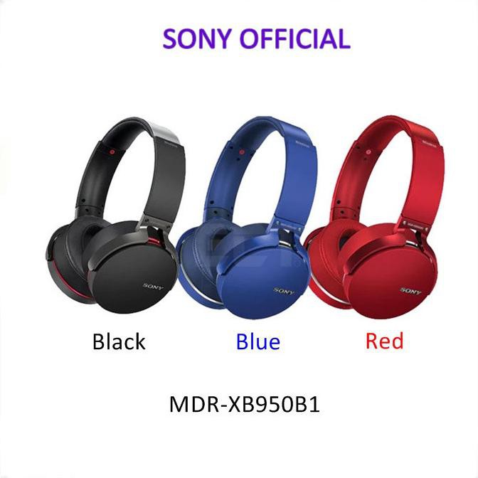 Jual SONY MDRXB950B1 Extra Bass Bluetooth Headphone MDR XB950B1 XB950