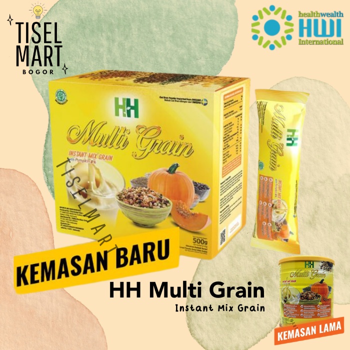 Jual HH MULTI GRAIN INSTANT GRAIN 100% ORIGINAL DISTRIBUTOR RESMI ...