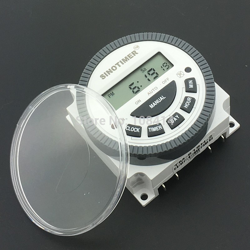 Jual Sinotimer Digital Weekly Programmable 220V Timer Switch w ...