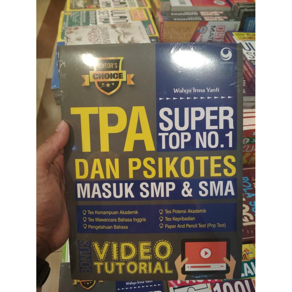 Jual DISKON SPESIAL SUPER TOP NO 1 TPA DAN PSIKOTES MASUK SMP & SMA ...