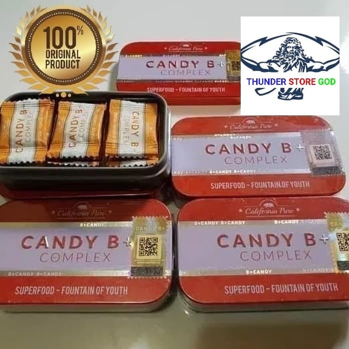 Jual PERMEN KUAT CANDY B PLUS ASLI IMPORT OBAT HERBAL PRIA | Shopee ...