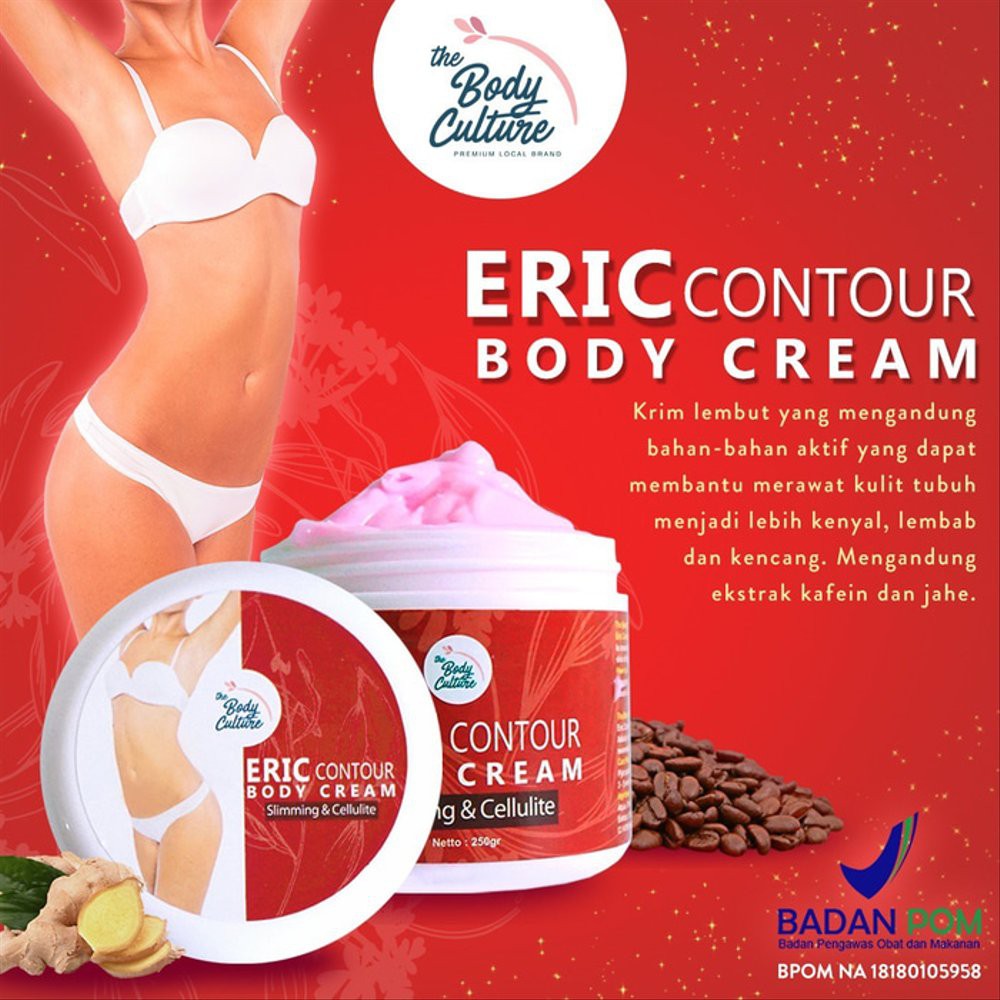 Jual Krim Pelangsing Melangsingkan Tubuh The Body Culture Dr Eric