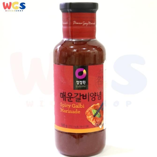 Jual Chung Jung One Korean Bbq Sauce Spicy Galbi Marinade 500g Shopee