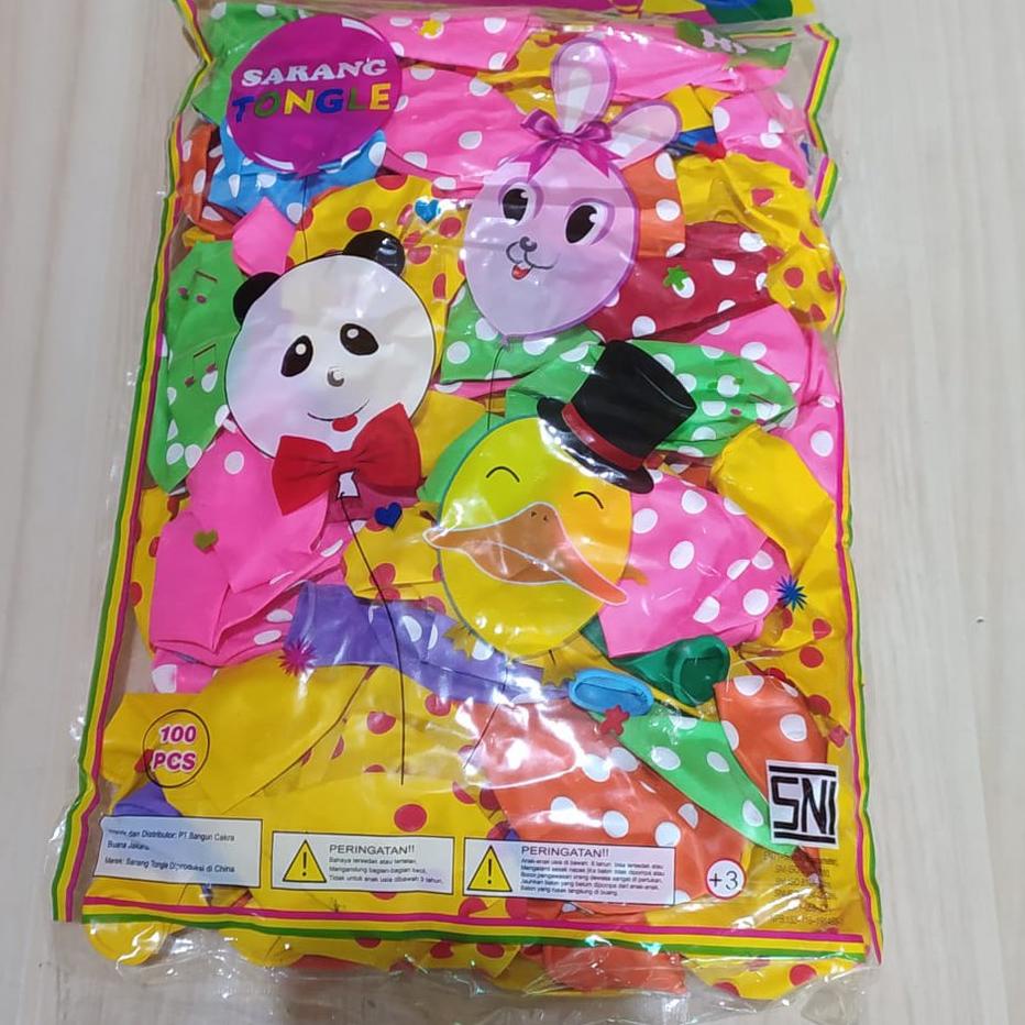 Jual balon polkadot isi 100pcs grosir Shopee Indonesia