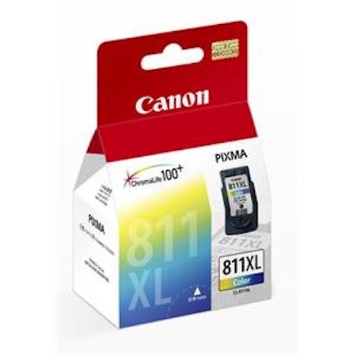 Tinta Original Canon 811 XL Color CL811XL - Tinta Canon iP2770 MP258 MP287 MP496 MP497 MX366 - Tinta Cartridge Katrid (2)
