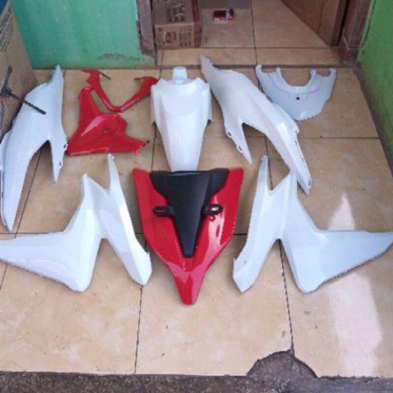 Jual Paketan Full Set Body Halus Vario New Terbaru K J Merah Putih Shopee Indonesia