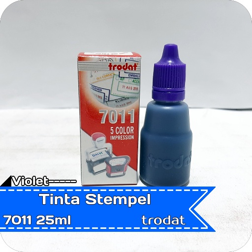 Jual Tinta Stempel Warna Stamp Ink Color 25ml Trodat 7011 | Shopee ...