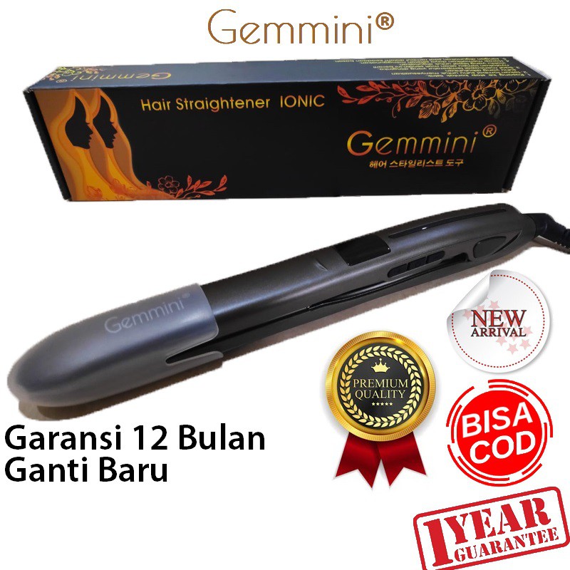 Jual Gemmini GM26 tourmaline digital catokan pelurus & pengeriting ...